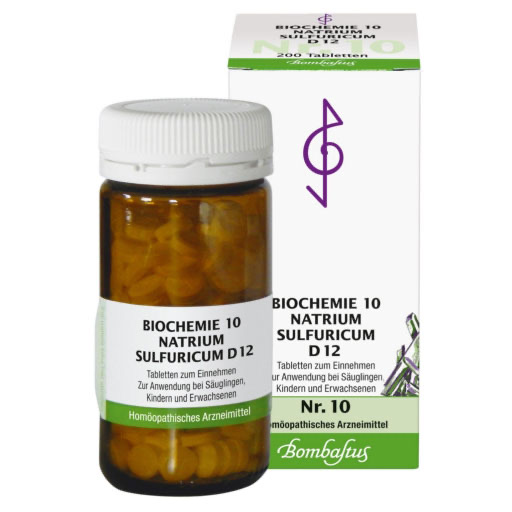 BIOCHEMIE 10 Natrium sulfuricum D 12 Tabletten