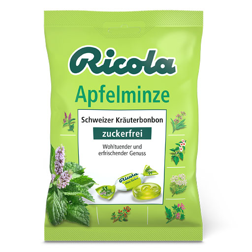 RICOLA o.Z.Beutel Apfelminze Bonbons
