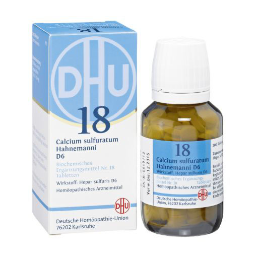 BIOCHEMIE DHU 18 Calcium sulfuratum D 6 Tabletten