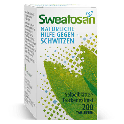SWEATOSAN &uuml;berzogene Tabletten