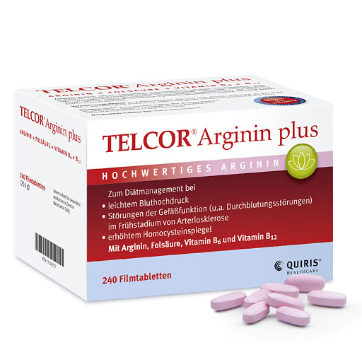 TELCOR Arginin plus Filmtabletten