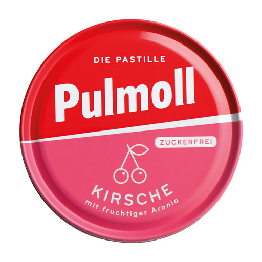 PULMOLL Kirsche zuckerfrei Bonbons