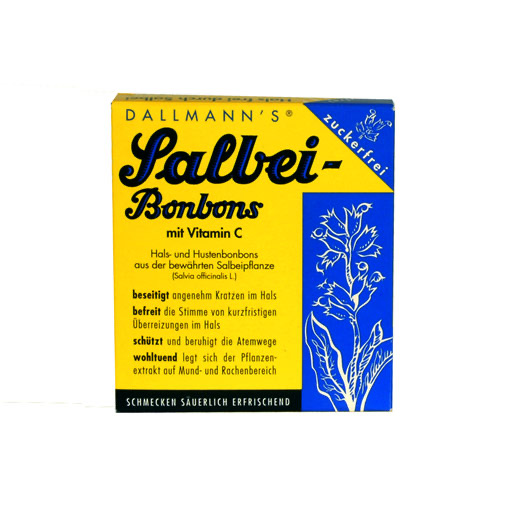 DALLMANN'S Salbei Bonbons zuckerfrei