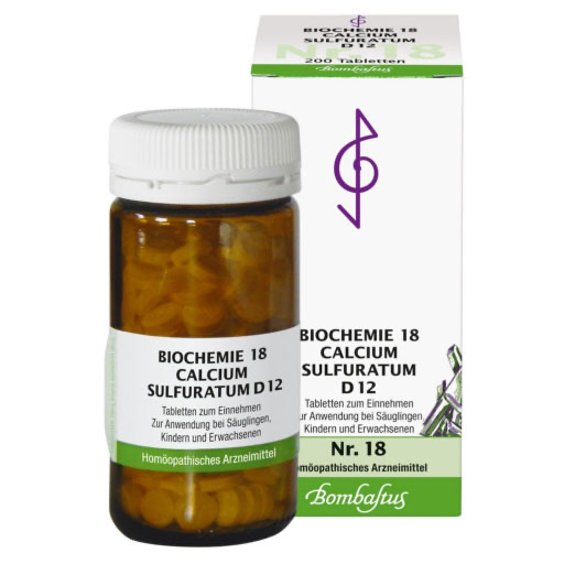 BIOCHEMIE 18 Calcium sulfuratum D 12 Tabletten