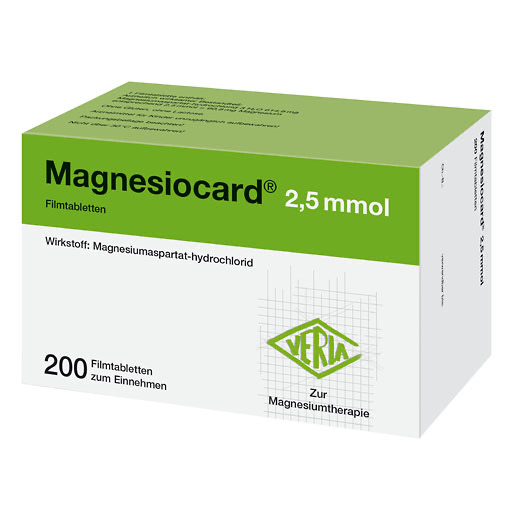 MAGNESIOCARD 2,5 mmol Filmtabletten
