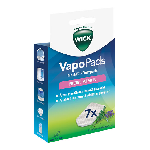 WICK VapoPads 7 Rosmarin Lavendel Pads WBR7