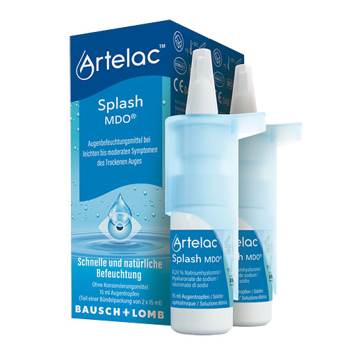 ARTELAC Splash MDO Augentropfen f&uuml;r trockene brennende Augen