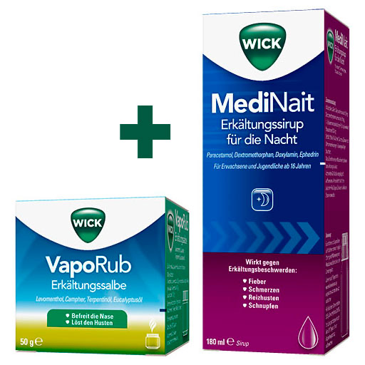 SPARSET: WICK MediNait 180 ml + VapoRub 50 g *