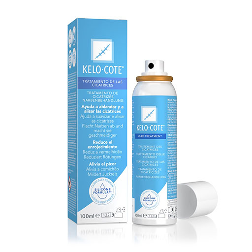KELO-COTE Spray Silikonspray z.Behandlung v.Narben