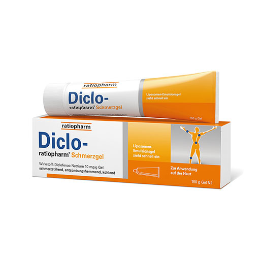 DICLO-ratiopharm Schmerzgel - bei Schmerzen