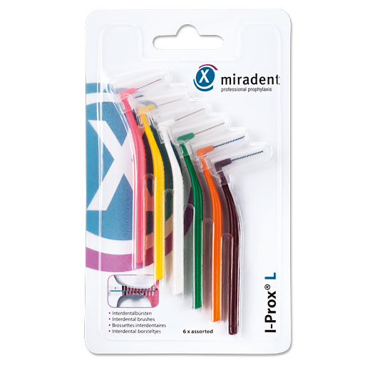 MIRADENT Interdentalb&uuml;rste I-Prox L sortiert