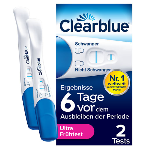 CLEARBLUE Schwangerschaftstest fr&uuml;he Erkennung