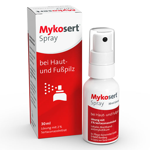 MYKOSERT Spray bei Haut- und Fu&szlig;pilz
