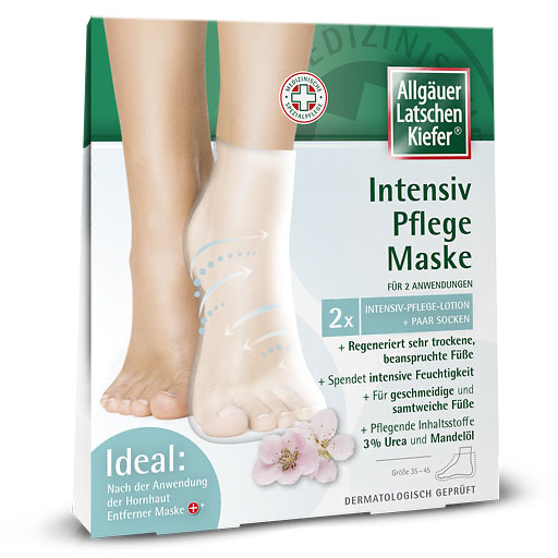 ALLG&Auml;UER LATSCHENK. Intensiv Pflege Maske f.F&uuml;&szlig;e