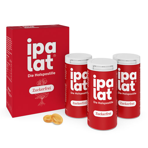 IPALAT Halspastillen zuckerfrei
