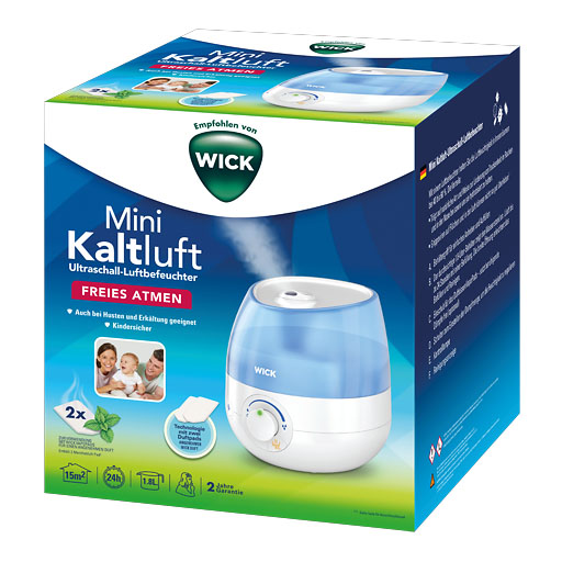 WICK Mini Kaltnebel-Ultraschall-Luftbefeuchter