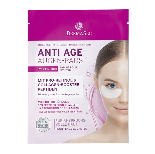 DERMASEL Totes Meer Anti-Age Augen-Pads