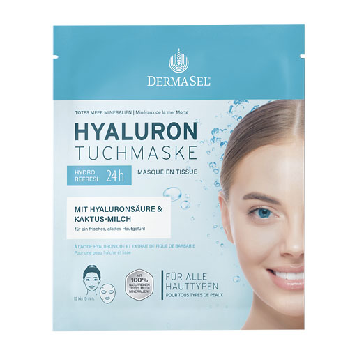 DERMASEL Hyaluron Tuchmaske