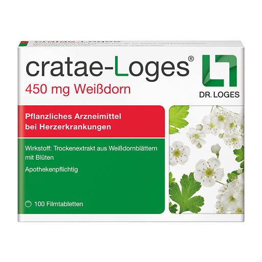 CRATAE-LOGES 450 mg Wei&szlig;dorn Filmtabletten