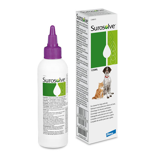 SUROSOLVE Ohrreiniger fl&uuml;ssig f.Hunde/Katzen