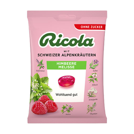 RICOLA o.Z.Beutel Himbeere Melisse Bonbons