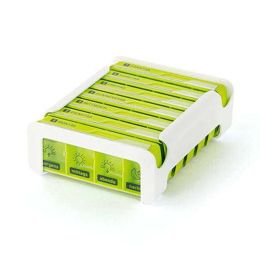 WEPA 7 Tage Compact Wochenmagazin wei&szlig;/gr&uuml;n